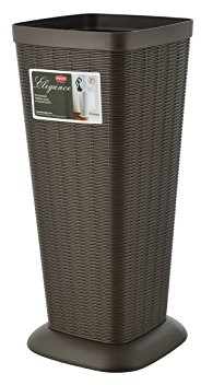 Stefanplast 2075907 Elegance Porte-Parapluies Moka Plastique 26 x 26 x 57 cm, Small