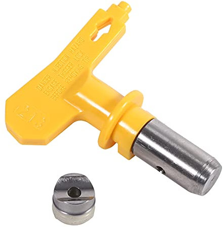 Ugello Spruzzatore Airless Giallo Ugello Spruzzatore Vernice Nuovo, Punta Airless per Pistola a Spruzzo Airless e Ugello Spruzzatore Vernice(213)