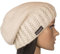 Beanie HUARAZ natur (wollweiß) Babyalpaka Unisex Winter-Mütze Damen-Mütze Herren-Mütze StrickmützeWollmütze by siamo-handmade