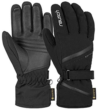 Reusch Alexa GTX Manique Femme, Noir/Argent, 6