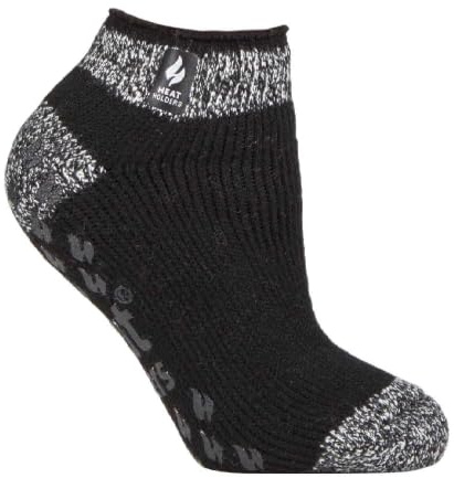 HEAT HOLDERS Damen Socken Kurz Warm Quarter Füßlinge Socken | Kurz Thermosocken Sneaker mit ABS