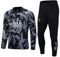 WDDWYHLL Paris Fußball Trainingsanzug, Fußballclub Herren Langarm-Sportbekleidung Atmungsaktives Sporttraining Fitness Laufanzug Trainingsanzug Jogginganzug Anzug Jungen,Mehrfarbig,S