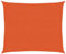 vidaXL Toldo Parasol Lona Protector Solar Sombra de Patio Jardín Terraza Balcón Parque Infantil Exterior de Vela Naranja HDPE 160 g/m² 2,5x3 m