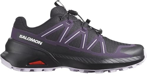 Salomon Speedcross Peak Damen Trail-Laufschuhe, Outdoor-bereit, Geländegängiger Schutz, Aktiver Grip, Black, 37 1/3