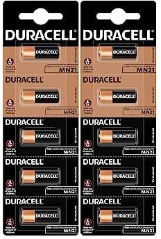 10X Duracell MN21 (2 Blister Da 5 batterie) 10 Pile (A23/23A/V23GA/LRV08/8LR932)