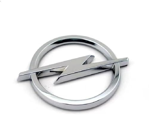 WERTYUV Auto Emblem Aufkleber, für Opel Calibra Campo Cascada Combo Commodore Corsa Crossland rostfrei langlebiges Front Motorhaube Kofferraum 3D Selbstklebende Ersatz Dekoration