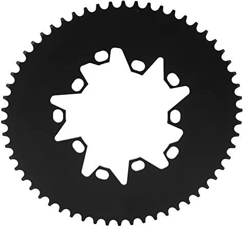 Fydun Plato Ovalado de Bicicleta Plato de Disco Ovalado de Aleación de Aluminio para Bicicletas Plegables de Carretera 58T 110/130 Mm Familia Aplicada