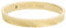 Fossil Damen-Edelstahlband Ringe, 8, Senfgold