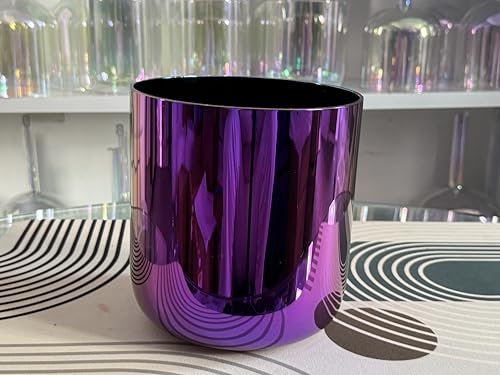 Cosmic Clear Sound Bowl F Heart Chakra Quartz Crystal Singing Bowl 7