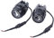SABUIDDS 2 Stück Universal LED Motorrad Nebel Licht Zusatzscheinwerfer 60 Watt Zusätzliche Motorrad LED Scheinwerfer mit Halterung 360 ° Universal verstellungs halterung (ohne Lichtabdeckung)
