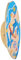 Happyyami Balance Board pädagogische Brettspiele Trainingsgeräte trainieren Fitness schwankendes Gleichgewichtsbrett Wipp-Balance-Board Schaukelwippe hölzern Blue