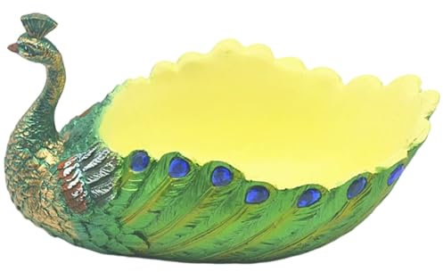 MOUNTTU Pfauen Pflanzer kreative niedliche Vintage Harz Pfauen Sukkulente Pflanzer Topf Dekorative Blumentopfbehälter Nachdenkliches Geschenk für Pflanzen.