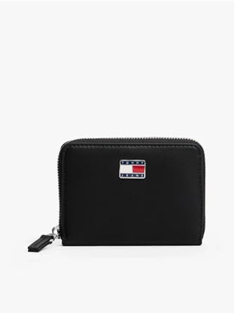Tommy Jeans Tjw Cool Med Za Geldbörsen für Damen Schwarz One Size