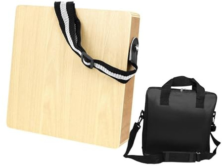 kowaku Cajon Boxtrommel mit Aufbewahrungstasche, Cajon für Kinder Und Erwachsene für Auftrittspartys