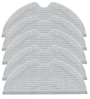 Compatible con Dreame D9 / D9 Max/Trouver LDS Finder Robot aspirador rodillo Cepillo Lateral filtro de fregona tanque de agua accesorios de repuesto(5pcs A)