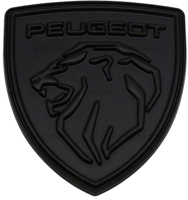 DJJNHF 3D Auto Emblem Aufkleber für Peugeot 208 e208 GT GT Line 2020-2023 2021 2022, Metall-Buchstaben Dekoration Logo Auto-Abzeichen für Oldtimer Autoaufkleber Tuning,B