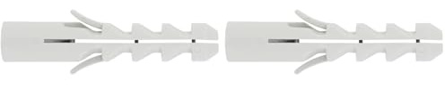 Index Fixing Systems TC-SO 2 - Confezione da 40 ancoraggi per ponteggi e facciate, 2 ali, con tassello in nylon, 14 x 100 mm, diametro 14 mm