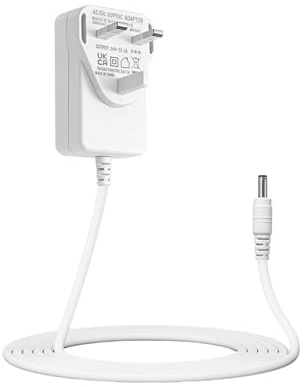 24V Power Adapter Compatible with Google Nest Hub MAX Smart Speaker Google Nest Audio Charger for 10 Smart Display 1.5M Charging Cable