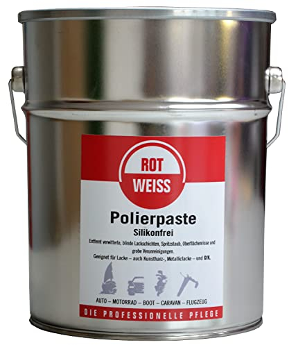 ROTWEISS 1200 Polierpaste 6 kg Eimer