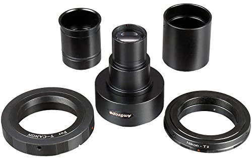 Canon, Nikon and Olumpus SLR/DSLR Camera Adapter for Microscopes