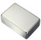 Magnetastico | 2 Ultra Starke Neodym Magnete Rechteck 40x20x10 mm N52 NiCuNi Silber | Neodymium Magnet rechteckig Permanentmagnet Dauermagnet Supermagnet Haftmagnet Rechteckmagnet Magnet extra stark