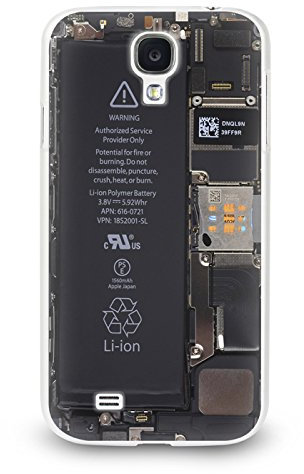 Trendario Handyhülle für Samsung Galaxy S4 Mini (Battery) - Hülle - Schutzhülle mit Motiv - TPU Silikon Hülle - Case - Cover - Schale - Backcover - Handytasche