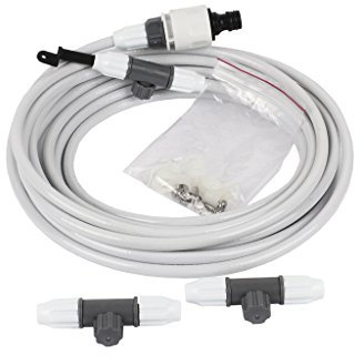 Cofan Kit de Nebulización de agua | 6 Metros | Contiene 3 Aspersores | Adecuado para terrazas y jardines
