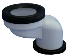 Hidrotecnoagua sifones - Manguito inodoro polipropileno maximo desplazamiento t-119 90