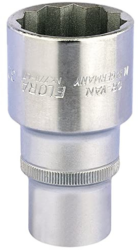 Draper 11940 Elora Deep Bi-Hexagon Socket, 1/2 Square Drive, 32mm
