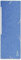 EXACOMPTA Chemise 3 rabats + elastique A4 cap 35 mm carte Bleu