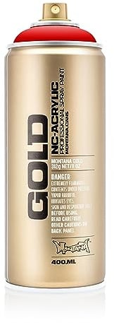 Montana Cans 284304 Spray Can 400 ml Gold GLD400 2095, Blood Orange