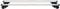 Streetwize SWRB5 Aluminium Lock Bars – 2 x 135 cm Adjustable Anti-Theft Roof Bars | Car Accessories