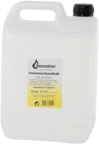 Hanseline Feinmechaniköl-03560109 Feinmechaniköl Schwarz/Silber 5 Liter