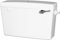 Macdee CFE41WH Elan Low Level Dual Overflow Cistern in White With Side Inlet Dual Overflow