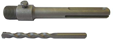 Weischer® SDS Max Aufnahmeschaft Länge 160 mm | M22 Gewinde | Verlängerung | für Bohrkrone Dosenbohrer