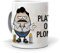 Taza Divertida Pablo Escobar Versión Huevo | Frase Plata o Plomo | Originales para Regalar | Mensaje Gracioso | Café, Desayuno y Té | Regalos Amigo Invisible y Navidad | Cerámica 350 ML