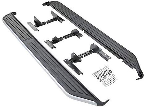 Coldshine Marchepieds latéraux pour Land Rover Discovery 3 et 4 Oe Style 8010 pour s'adapter aux modèles 2005-2015