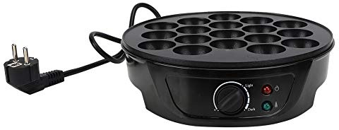 Japanische Takoyaki-Maschine, 18-Gitter-Küche Octopus Ball Maker Mini elektrische Backform für die Zubereitung von Snacks Takoyaki, 220-240V(EU)