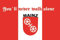 U24 Aufkleber Mainz Never Walk Alone Flagge Fahne 8 x 5 cm Autoaufkleber Sticker