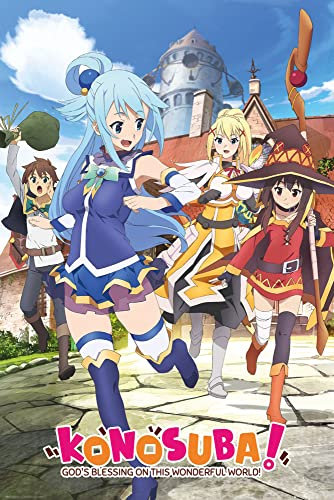 empireposter Konosuba - Key Art - Manga Anime Serie Poster Plakat Druck - Kono Subarashii - Größe 61x91,5 cm