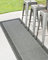 Modern Style Rugs Solstice Flatweave Border Design Very Hardwearing Weather Resistant Grey Area Runner Rug. Available for both Indoor Outdoor Usage, Patio, Garden, Dining Room - 80x200cm