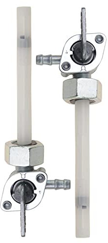 WOOSTAR Grifo Gasolina Moto 13mm de Llave y Tube Combustible Reemplazo para 50cc 70cc 90cc 110cc 125cc 150cc 200cc 250cc ATV Quad Dirt Pit Bike Go Kart Paquete de 2