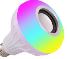 TECH DISCOUNT haut parleur ampoule led enceinte bluetooth lumineux sans fil lumiere baffle enfant puissante creatif connectee telephone tablette