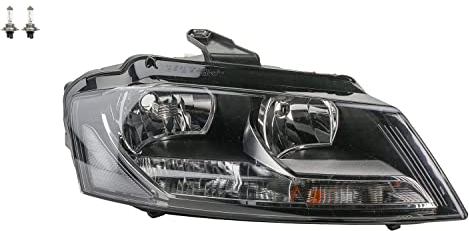 Johns, Scheinwerfer passend für Audi A3 8P 08/08-08/12 rechts + Leuchtmittel