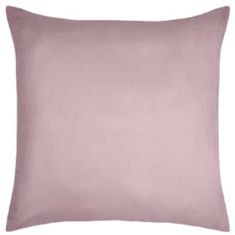 STOF - Taie d'oreiller -Taille 63x63 cm - 100% Coton certifié Oeko-Tex - Excellente qualité - Couleur Vieux Rose -Modèle Eden - Linge de Lit pour Maison - Doux et Confortable - Unisexe - Mixte