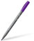 STAEDTLER Kalligraphie Fasermaler pigment Arts, violett, 2,00 mm Kalligraphiespitze, pigmentierte Premium-Zeichentusche, wasserfest, 10 violette Handlettering Filzstifte im Kartonetui, 375-6