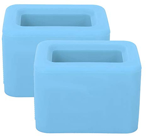 Support de Boucle de Ceinture de Sécurité de Voiture de 2 Pièces, Support de Boucle Ceinture Sécurité Récepteur Ceinture Sécurité Silicone Accessoires Automatiques Universels Pour la(Bleu)