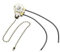 Pull Cord Chain Switch Control Light Ceiling Fan Wall Bedside Lamp Replace Part (Chrome)