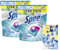 SPEE Power Caps 2x60 (120) WL Frische Kick 24H Deo-Frische Spar Pack, Vordosiertes Vollwaschmittel & WC FRISCH Kraft Aktiv Duftspüler Mix Lemon + Brise, 1x 200g