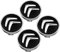 DZPFDC 4 Pièces Cache-moyeux pour Citroen C4 Grand SpaceTourer 2018-2023 60MM,Cache Moyeu Centre De Roue,Capuchons de Moyeu de Roue,Capuchons de Moyeu Central, Accessoires Voitures